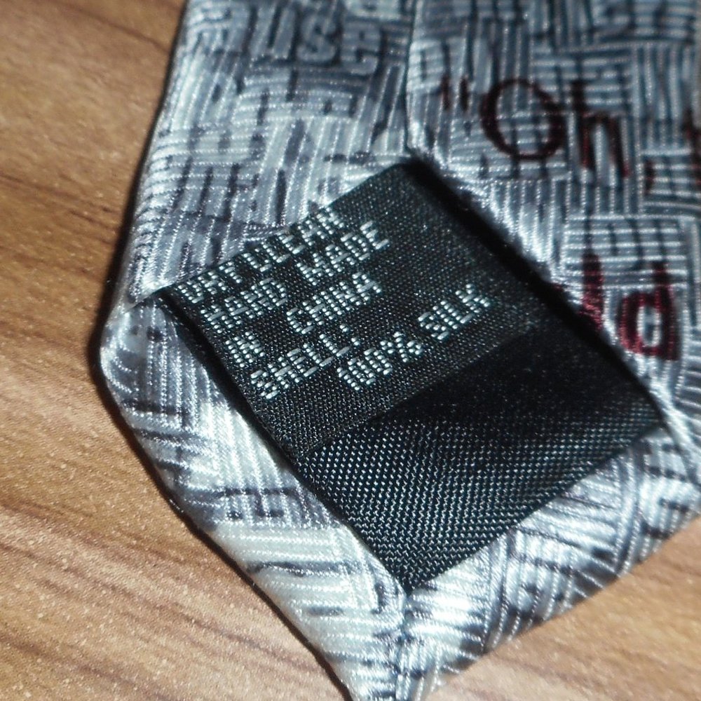 Christian scripture silk tie 1 Chronicles 4:10 - Picture 8 of 8